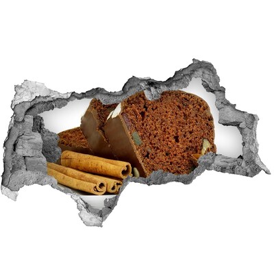 Decorazione da parete buco nel muro Torta al cioccolato con spezie