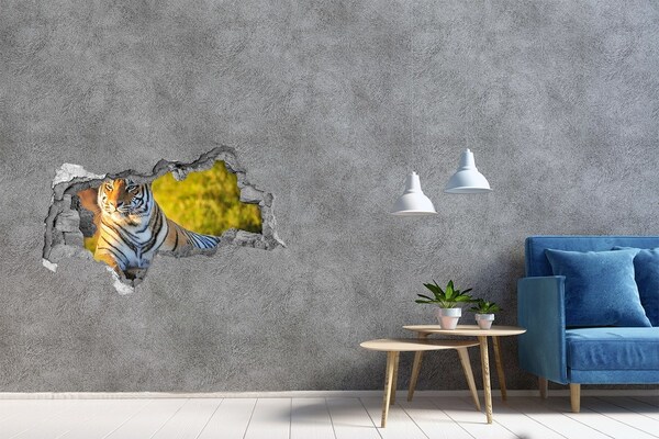Decorazione da parete buco nel muro Tigre nel suo habitat naturale