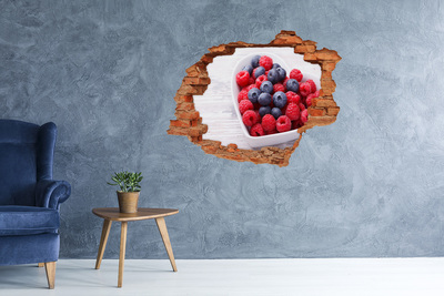 Adesivo con buco sbrecciato Paradiso della frutta