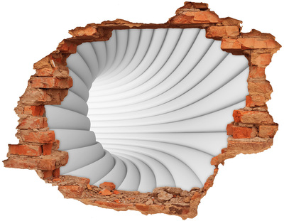 Adesivo murale buco 3D L'illusione dello spazio 3D