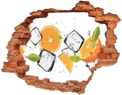 Adesivo con buco sbrecciato Una rinfrescante esplosione fruttata