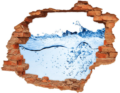 Adesivo effetto buco nel muro Mondo sottomarino