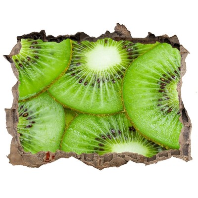 Sticker buco nel muro Kiwi in cemento