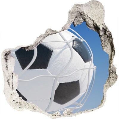 Finto buco nel muro 3D Calcio in volo