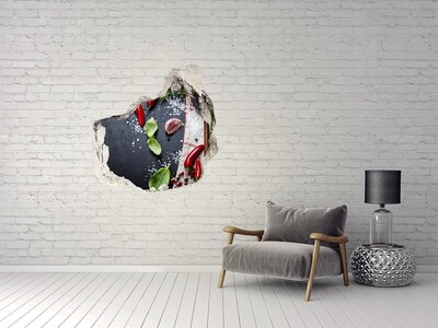 Trompe l'oeil buco nel muro Una cucina ricca di sapore