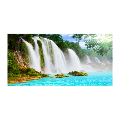 Quadro in vetro acrilico Cascata