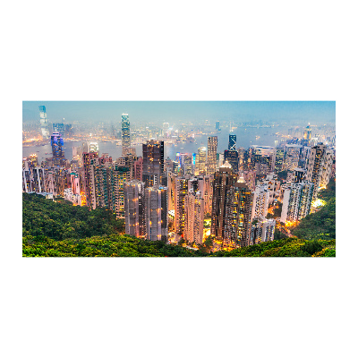 Quadro su vetro acrilico Hong Kong