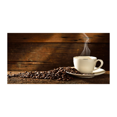 Quadro su vetro acrilico Una tazza di caffè