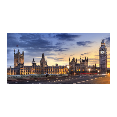 Quadro in vetro acrilico Big Ben di Londra