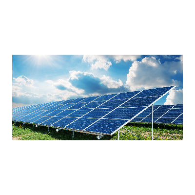 Quadro in vetro acrilico Batterie solari