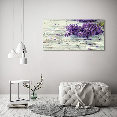 Quadro su vetro Lavanda