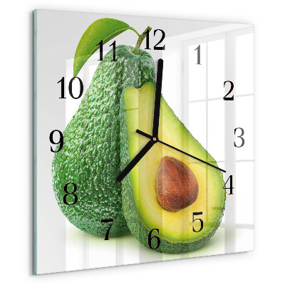 Orologio quadrato Avocado