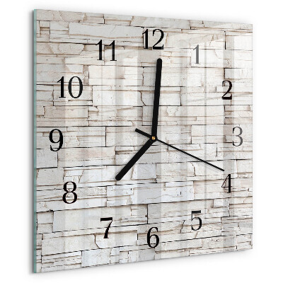 Orologio quadrato Clinker