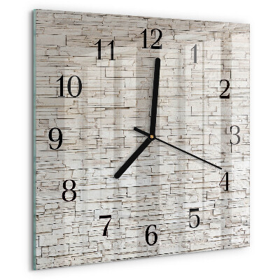 Orologio quadrato Clinker