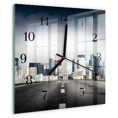 Orologio quadrato Città della strada
