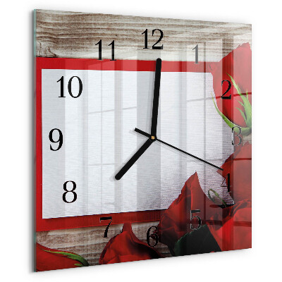 Orologio quadrato Rose