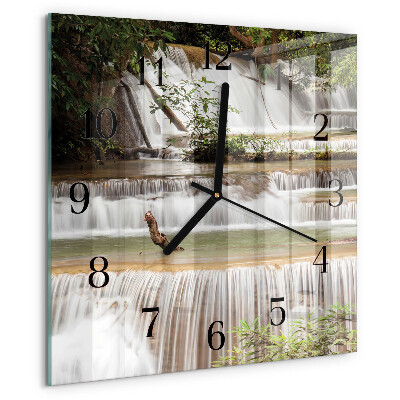 Orologio quadrato Cascata