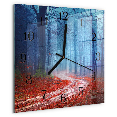 Orologio quadrato Sentiero forestale