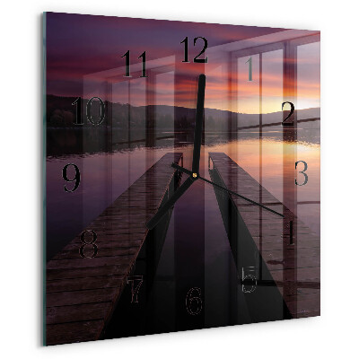 Orologio quadrato Tramonto