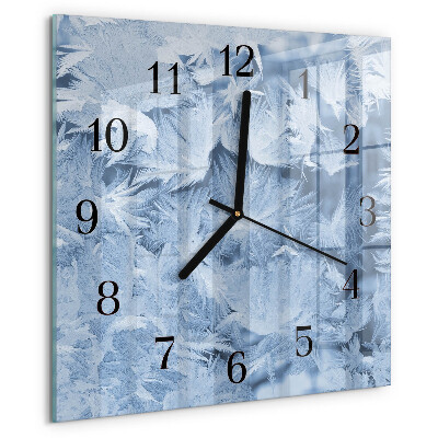 Orologio quadrato Fiocchi di neve