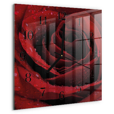 Orologio quadrato Rosa