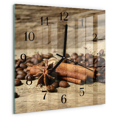 Orologio quadrato Anice e cannella