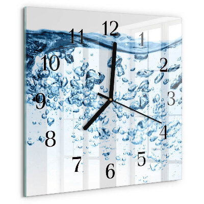 Orologio quadrato Acqua