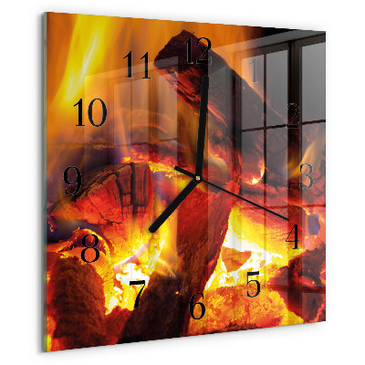 Orologio quadrato Fuoco