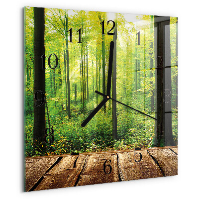 Orologio quadrato Foresta