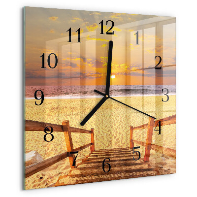 Orologio quadrato Ponte della spiaggia