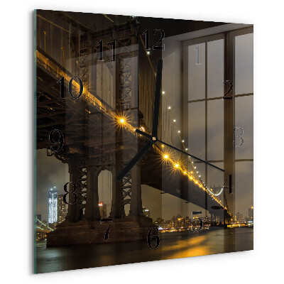 Orologio quadrato La notte del ponte