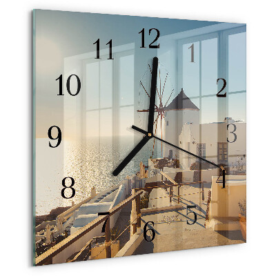 Orologio quadrato Santorini