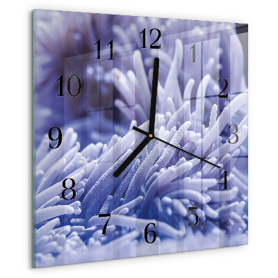 Orologio quadrato Anemone
