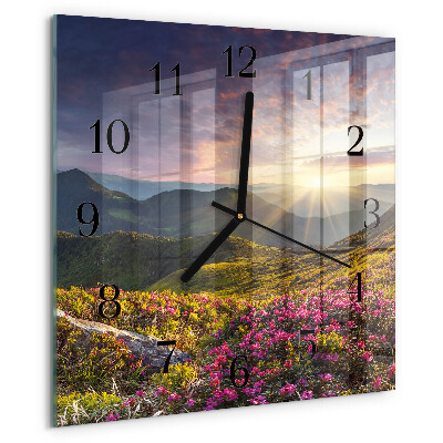 Orologio quadrato Paesaggio