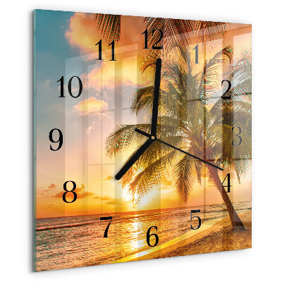Orologio quadrato Tramonto