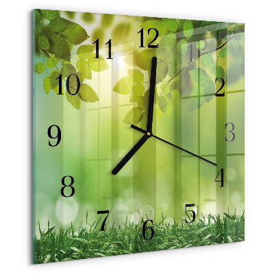 Orologio quadrato Primavera