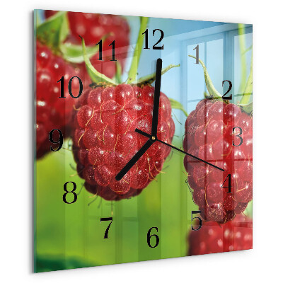 Orologio quadrato Lamponi
