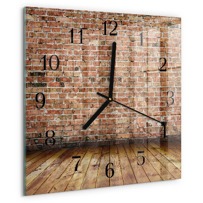 Orologio quadrato Mattone
