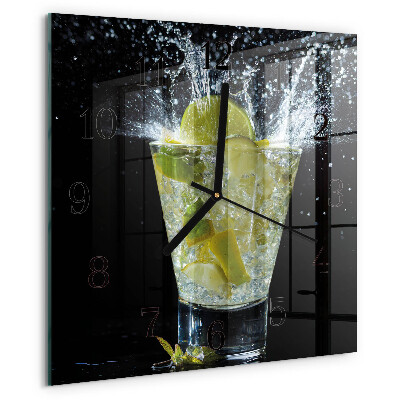 Orologio quadrato Cocktail