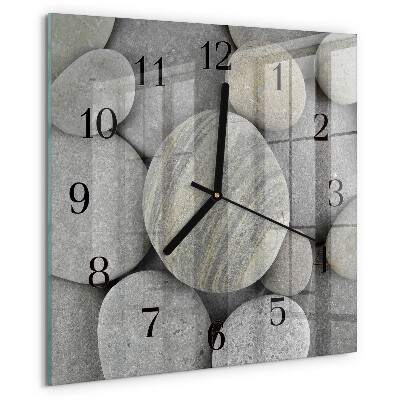 Orologio quadrato Pietre