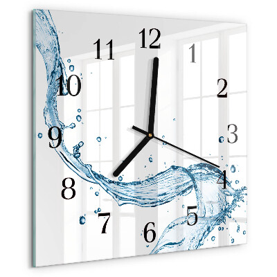Orologio quadrato Acqua