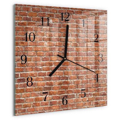 Orologio quadrato Mattone