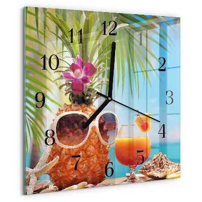 Orologio quadrato Vacanze