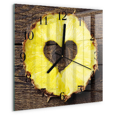 Orologio quadrato Ananas