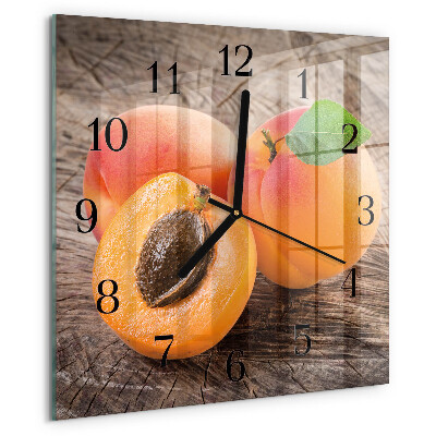 Orologio quadrato Albicocche