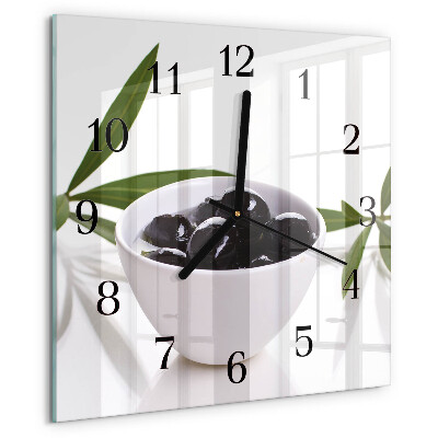 Orologio quadrato Olive