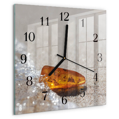 Orologio quadrato Ambra