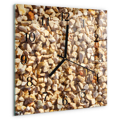 Orologio quadrato Ghiaia