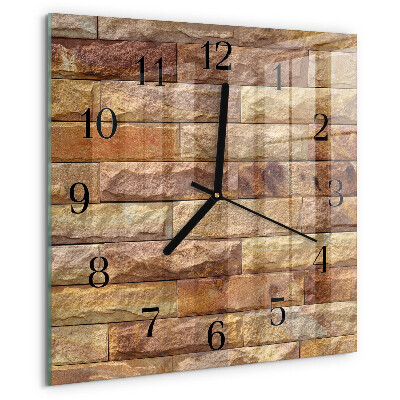 Orologio quadrato Mattone
