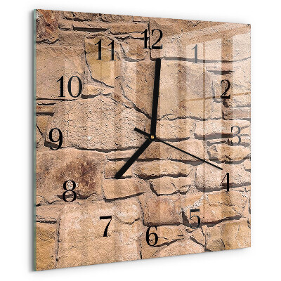 Orologio quadrato Pietre